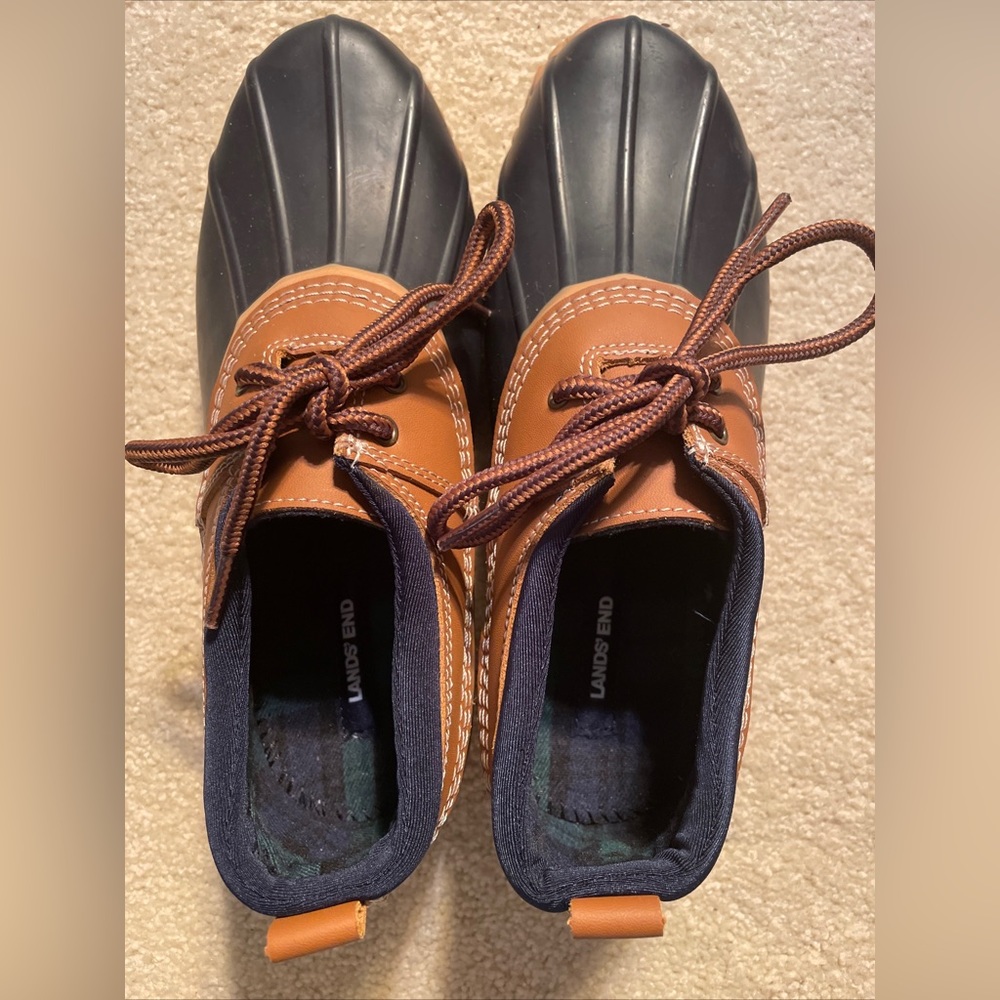 Lands End Ankle Duck Boots Size 7